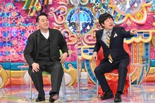 バナナマン設楽と蛍原徹。(c)テレビ朝日