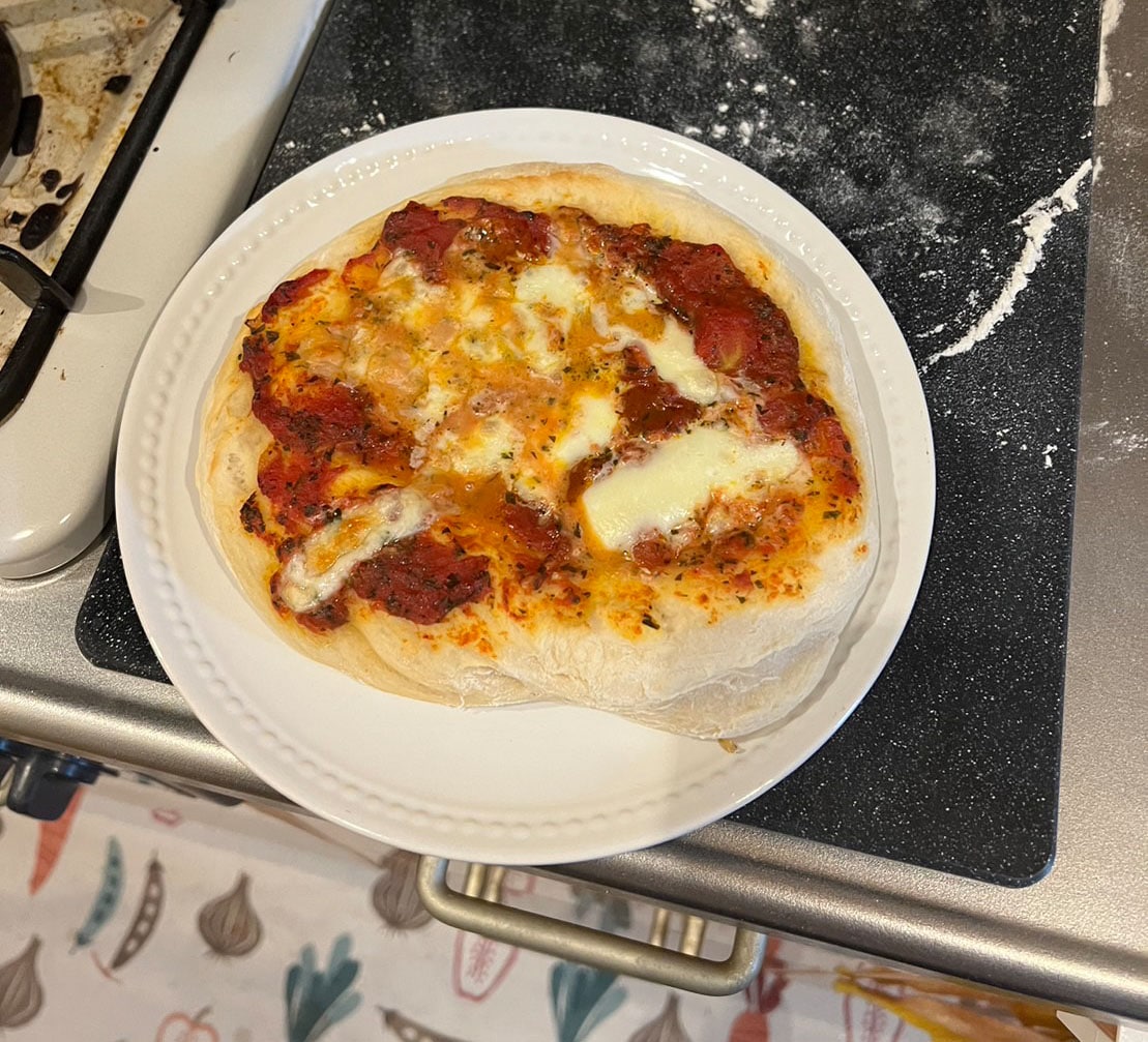 マルゲリータピザの完成！