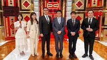 「くりぃむナンタラ」に出演する（左から）弘中綾香アナ、ヒコロヒー、シソンヌ長谷川、南海キャンディーズ山里、くりぃむしちゅー。(c)テレビ朝日