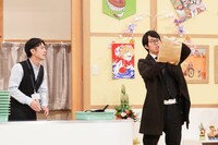 まんざらでもねぇ (c)日本テレビ