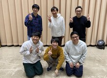 ミキと蓮見翔（前列中央）、東京03（後列）。