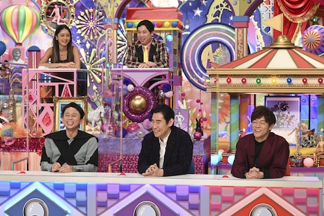 スタジオの様子。(c)テレビ朝日