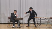 「中部10県 地元民にゲキ刺さり！ピンポイント大爆SHOW！」でネタを披露するザ・マミィ。(c)中京テレビ