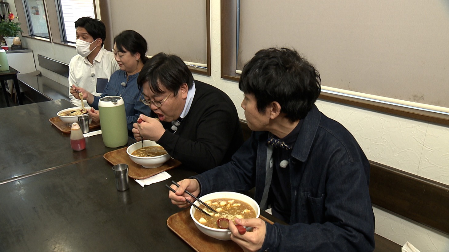 タイムマシーン3号のロケのワンシーン。(c)中京テレビ