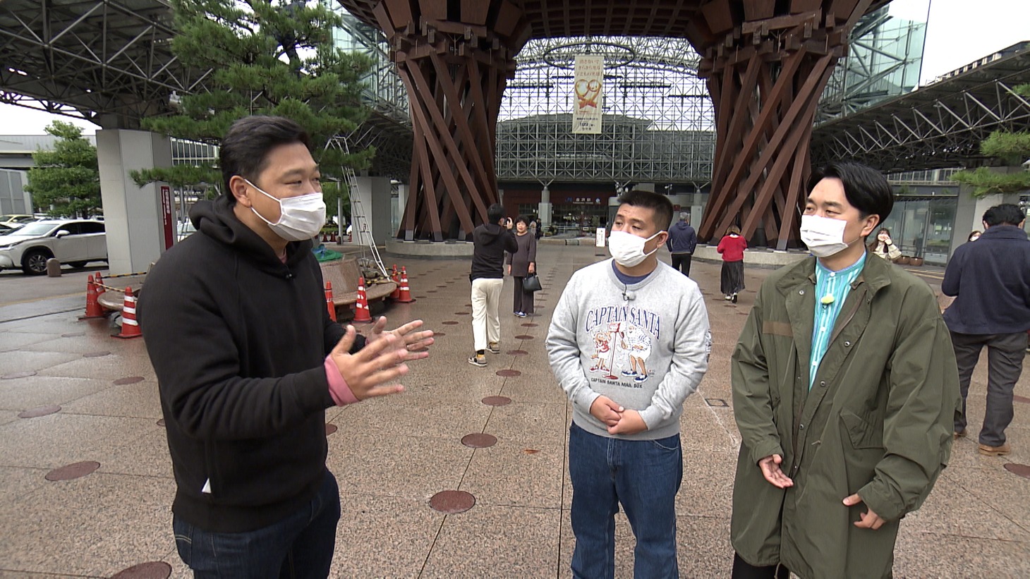 ジェラードンのロケのワンシーン。(c)中京テレビ