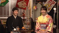 101のアスリート部屋（木村敬一、浜口京子）。