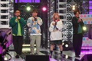 左から、なすなかにし中西、FUJIWARA藤本、松嶋尚美、なすなかにし那須の「チーム関西」。(c)フジテレビ