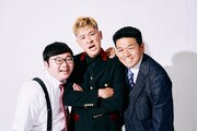風穴あけるズ。左から、ノブヨシ日本代表、飛び出せっ!安藤っ!、コブラ。