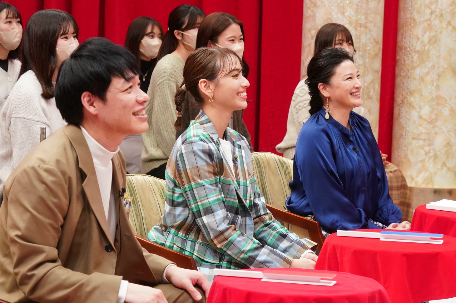 「開演まで30秒！THEパニックコント」のワンシーン。(c)日本テレビ