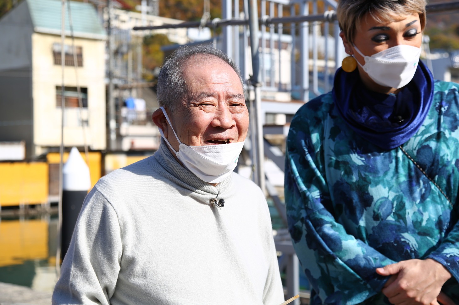 「とらぶる？トラベル！2022」のワンシーン。(c)カンテレ