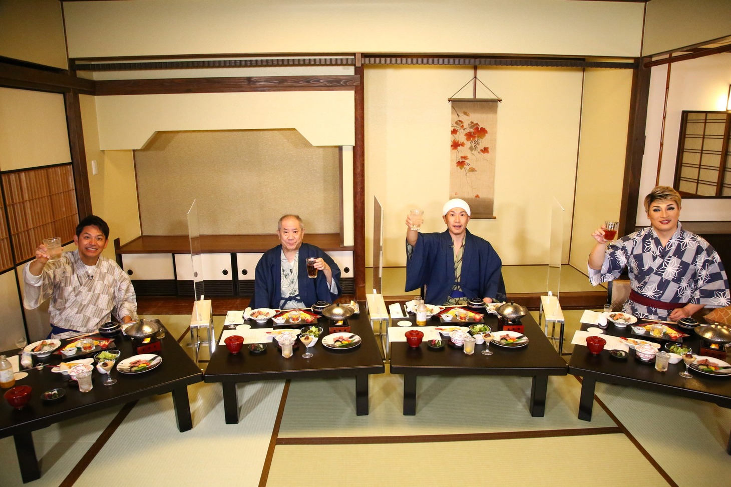 「とらぶる？トラベル！2022」のワンシーン。(c)カンテレ