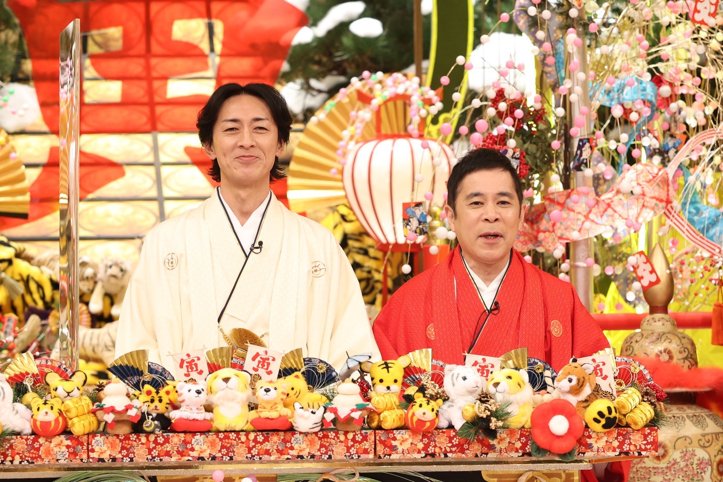 「爆笑ヒットパレード2023」MCのナインティナイン。写真は2022年のもの。(c)フジテレビ