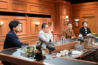 「笑アセろ」内の「小粋なジョークで笑アセろ」に登場する（左から）アルコ＆ピース平子、ネルソンズ・和田まんじゅう、ザ・マミィ酒井、アインシュタイン稲田。(c)TBS