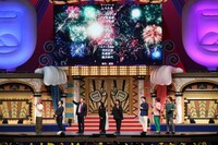 左からニューヨーク嶋佐、中川家、海原やすよ ともこ、マユリカ、ニューヨーク屋敷。