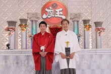 左から今田耕司、千原ジュニア。