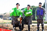 左からすゑひろがりず、宮川大輔。(c)日本テレビ