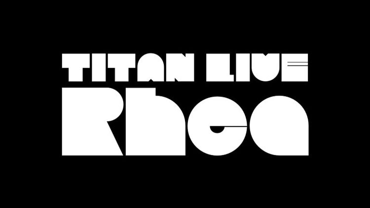 「TITAN LIVE Rhea」ロゴ
