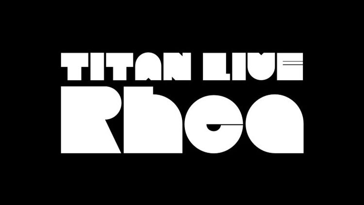 「TITAN LIVE Rhea」ロゴ
