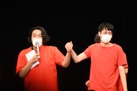 「パンくんとジェームズ」のようなコマンダンテ安田と見取り図・盛山。