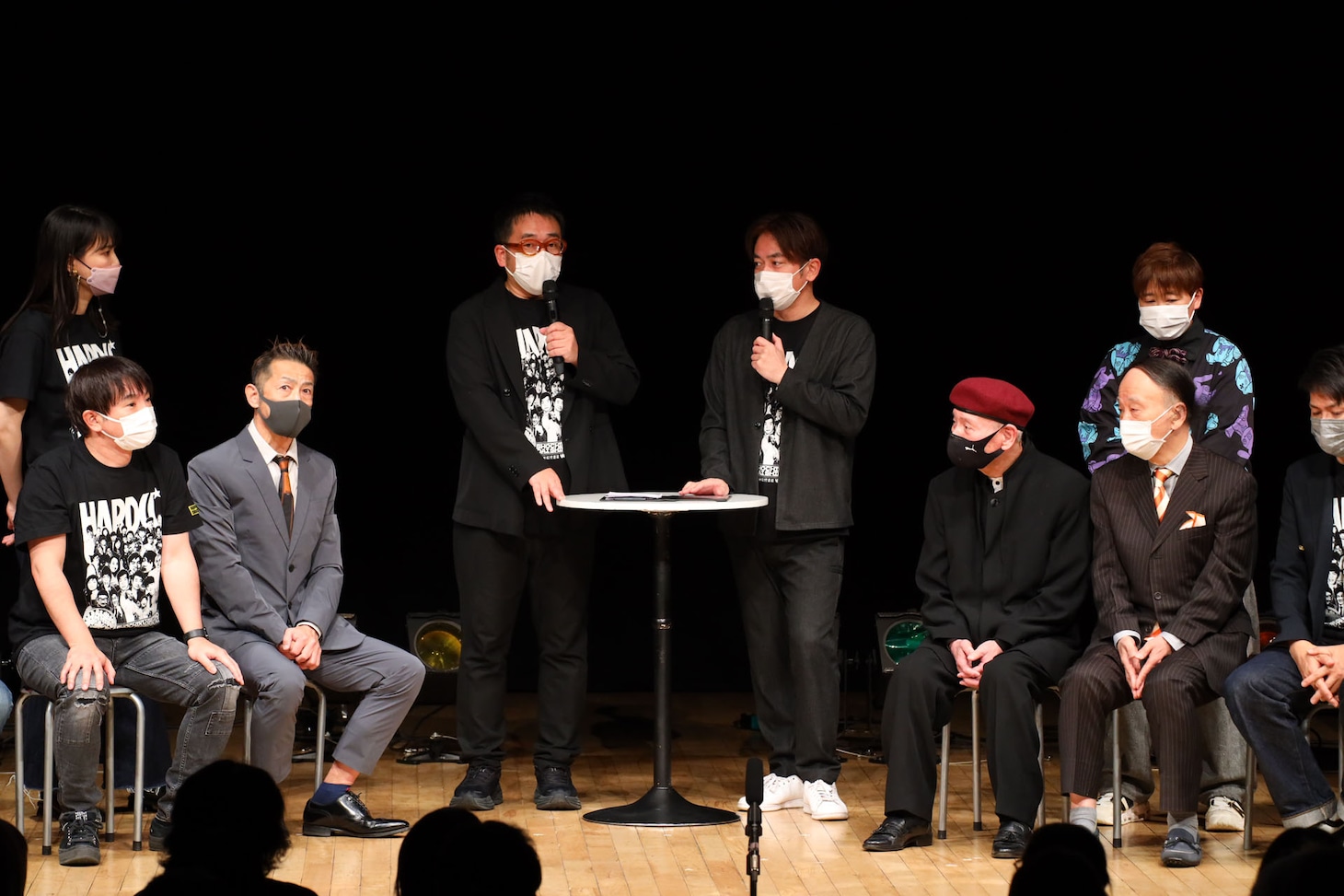第1部トークコーナーの様子。