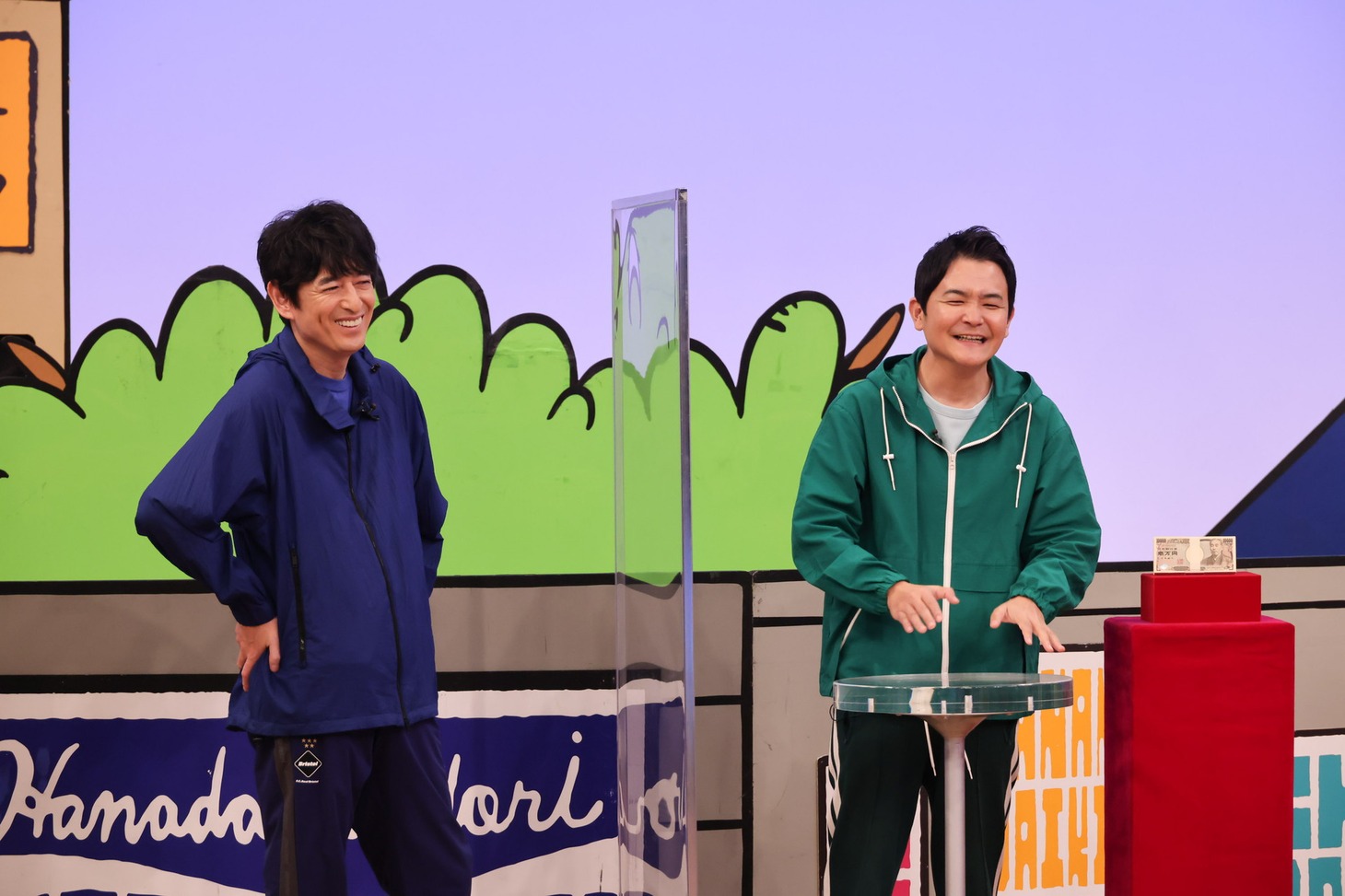 左から博多大吉、千鳥ノブ。(c)カンテレ
