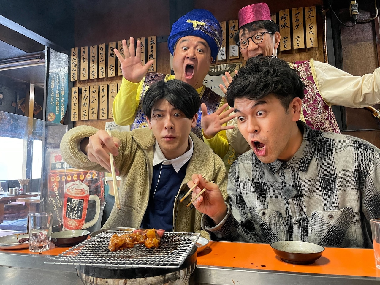 土佐兄弟とアンタッチャブル。(c)東海テレビ