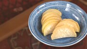 笑い飯・哲夫が手作りした、たくあん。(c)BS-TBS