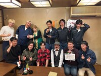 映画「裏表紙」の撮影現場の様子。