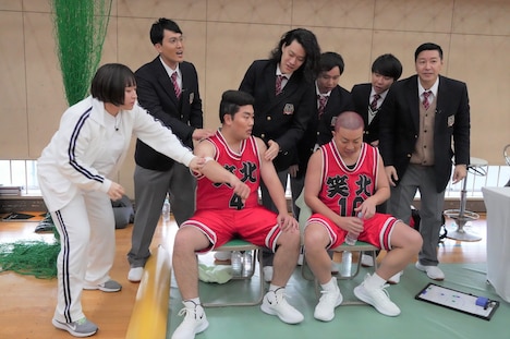 「高校バスケ全国制覇の道」のワンシーン。(c)フジテレビ