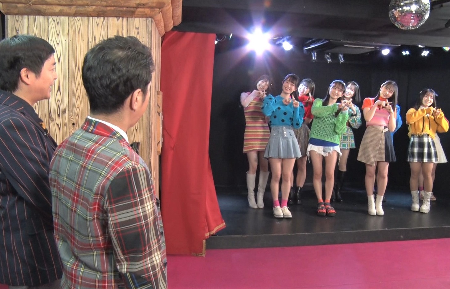 ウエストランドとラフ×ラフ。(c)ABCテレビ