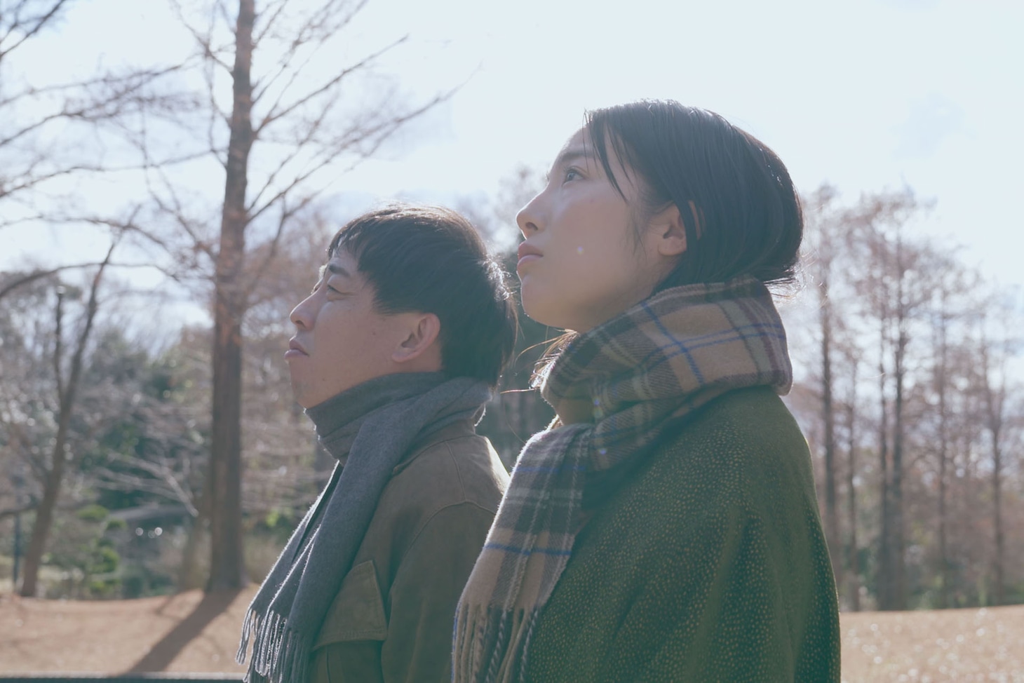 映画「大阪古着日和」のワンシーン。