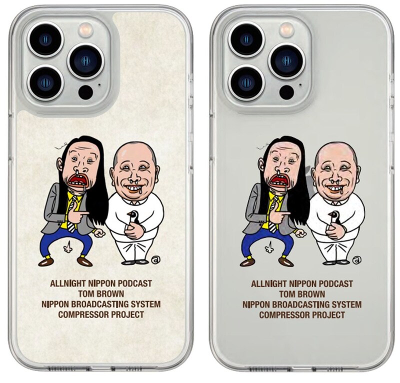 「オールナイトニッポンPODCAST トム・ブラウンのニッポン放送圧縮計画」オリジナルスマホケース