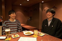 カベポスター永見と空気階段・水川かたまり。(c)ABCテレビ