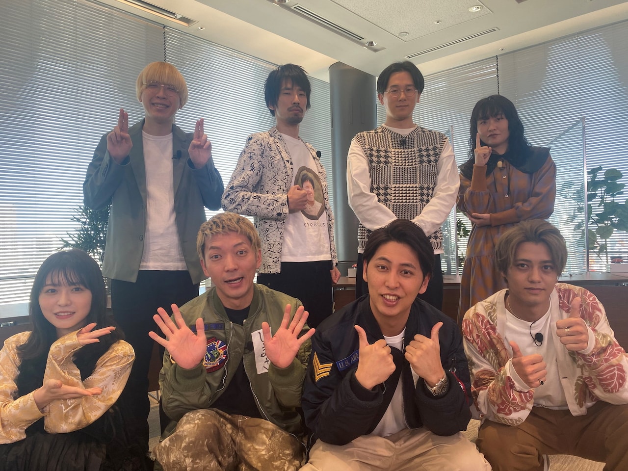 「NEWニューヨーク」で展開される「繊細サミット」の出演者たち。(c)テレビ朝日