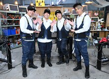 「NEWSの全力!!メイキング」に出演する（左から）加藤シゲアキ、宮下草薙、小山慶一郎。(c)TBS