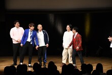 ケンカになりそうでならない三四郎・小宮とウエストランド井口。「2人ともイキリ慣れていない」と三四郎・相田。