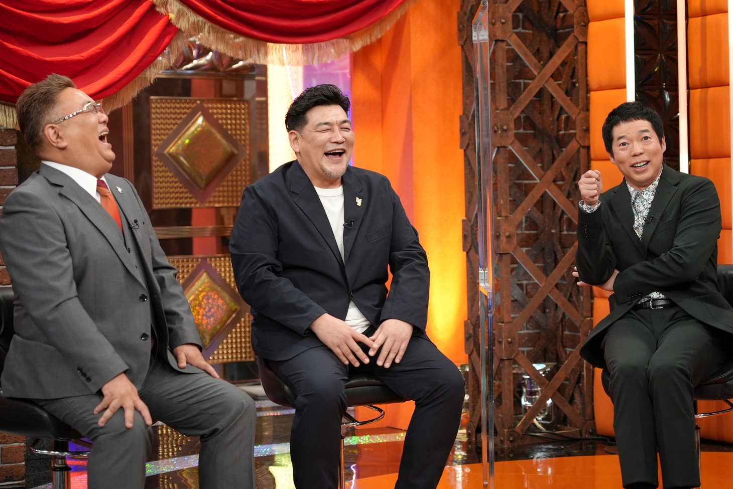 サンドウィッチマンと今田耕司。(c)テレビ朝日