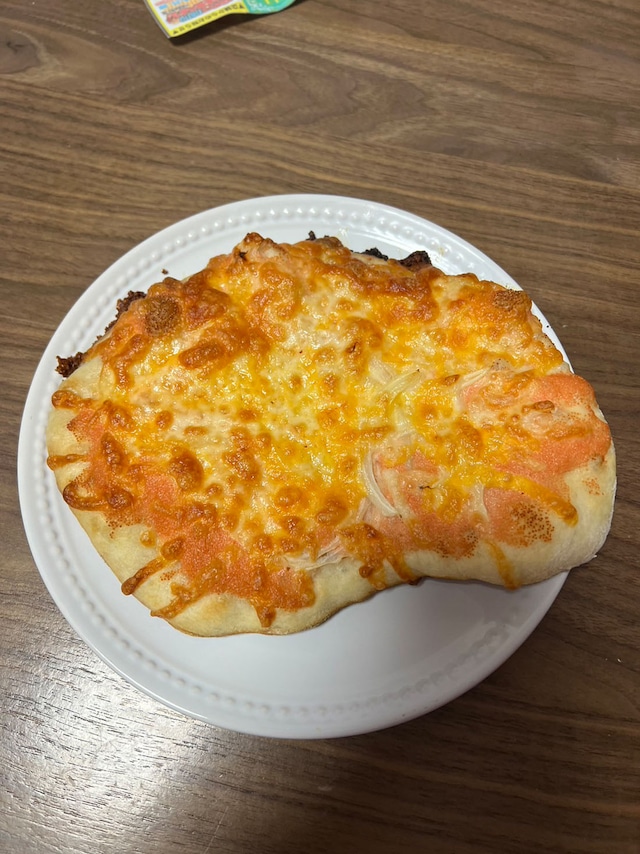 ピザが焼けた！