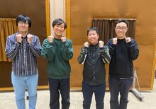 東京03とウエストランド井口（左から3人目）。