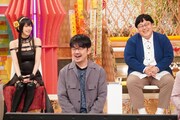 左から、えなこ、土田晃之、タイムマシーン3号・関。(c)フジテレビ