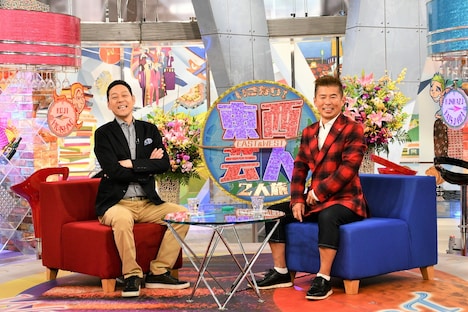 （左から）東野幸治と勝俣州和。(c)ABCテレビ