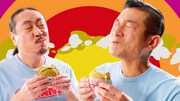 CM「アジアの晩飯」編のワンシーン。