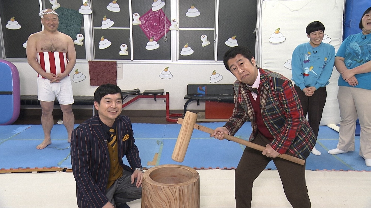 「餅-1グランプリ」のワンシーン。(c)ABCテレビ