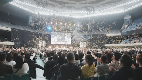 「かまいたち単独ライブin武道館『DESIRE』」の様子。（写真：吉本興業提供）