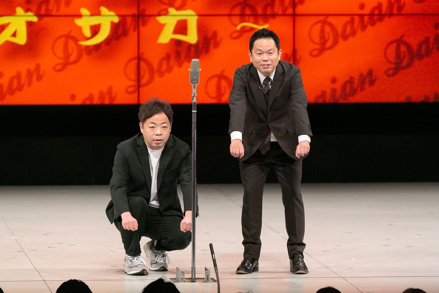 ダイアン単独ライブ「『まんざいさん2022』～オオサカ～」の様子。