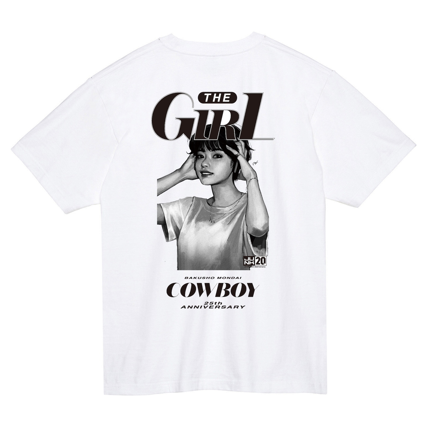 「JUNK」20周年記念グッズの爆笑問題カーボーイ「ザ・ガール」Tシャツ