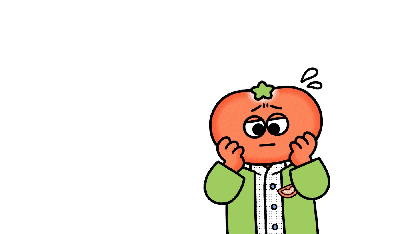 「とまどい社会人のビズワード講座」イラスト (c)NHK