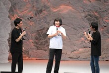 南海キャンディーズとアンタッチャブル柴田。(c)TBSラジオ