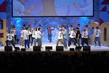 「おぎやはぎのありがとうびいき（仮）」エンディングの様子。