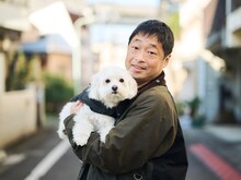 安田大サーカス・団長安田とふくくん。
